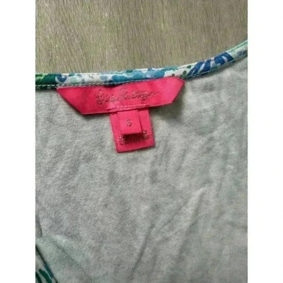 Lilly Pulitzer Juliet Ruffle Midi Dress in Surf Blue Soleil It On Me size Small - Picture 7 of 11